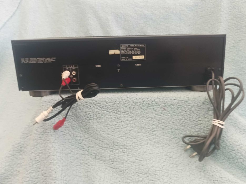 Leitor e Gravador de Cassetes TC-W370  HX Pro