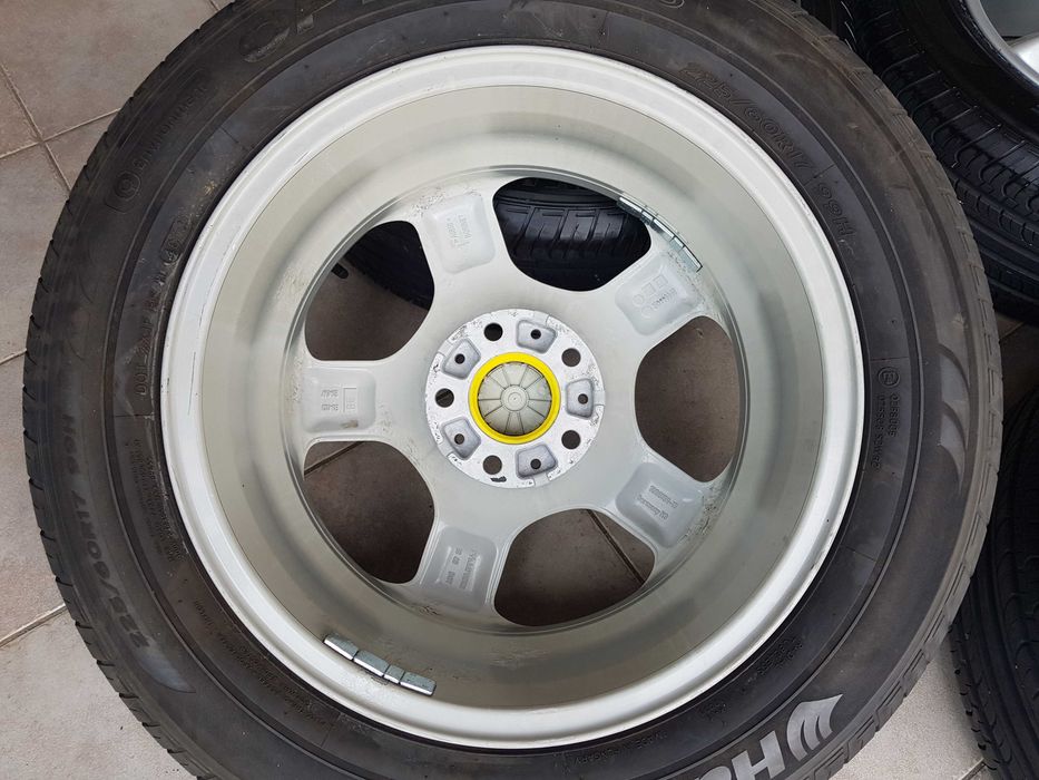 Koła felgi do VW Transportera T5 T6 Caravelle 7,5x17 et40 5x120 opony Hankook 225/60/17 7-7,5mm Multivan