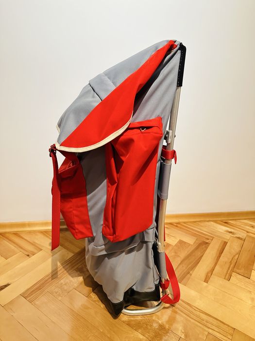 Plecak trekingowy ze stalarzem vintage retro turystyczny jak nowy