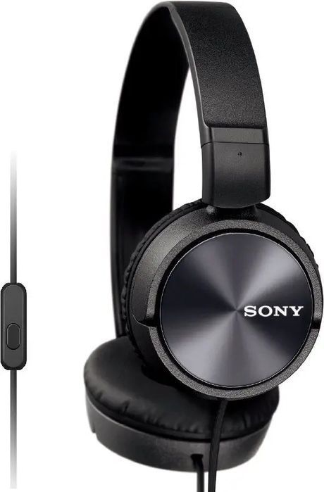 słuchawki nauszne sony mdr-zx310ap czarny przewodowe sprzęt audio