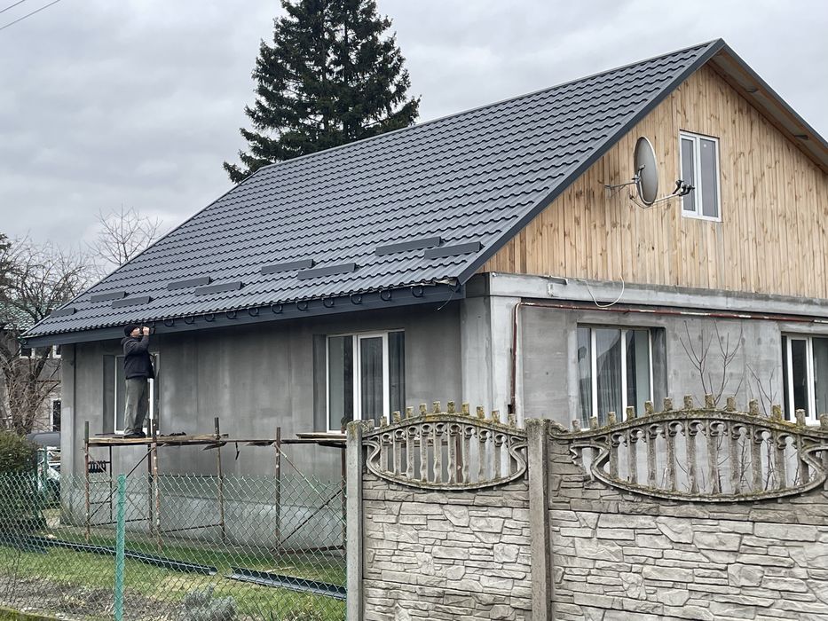 Покрівельні роботи, перекриття будинків, дахи, криші