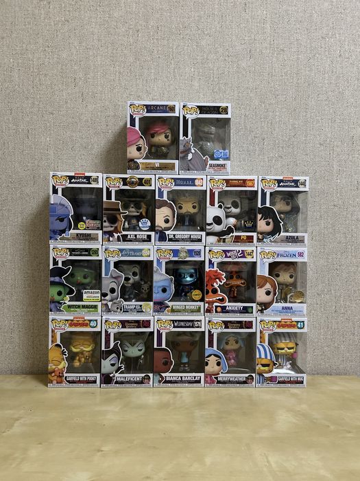 Оригінальні Funko Pop Anime Star Wars Marvel Chase ДИВІТЬСЯ УСІ ФОТО