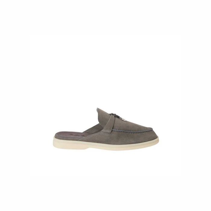 Лофери Loro Piana Babouche Charms Walk Loafer Suede Shade Grown