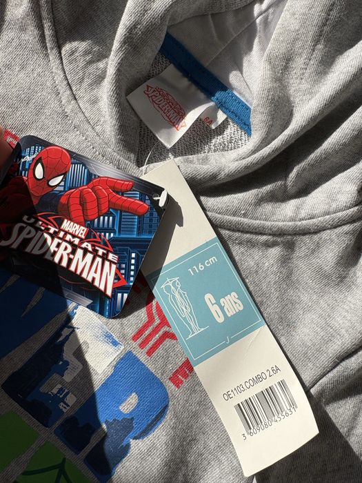 Bluza spiderman nowa r.110