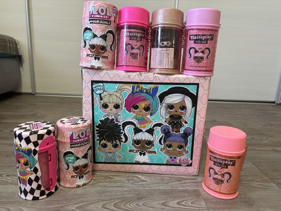 В наявності закриті,частково відкриті усі ляльки нові!!!