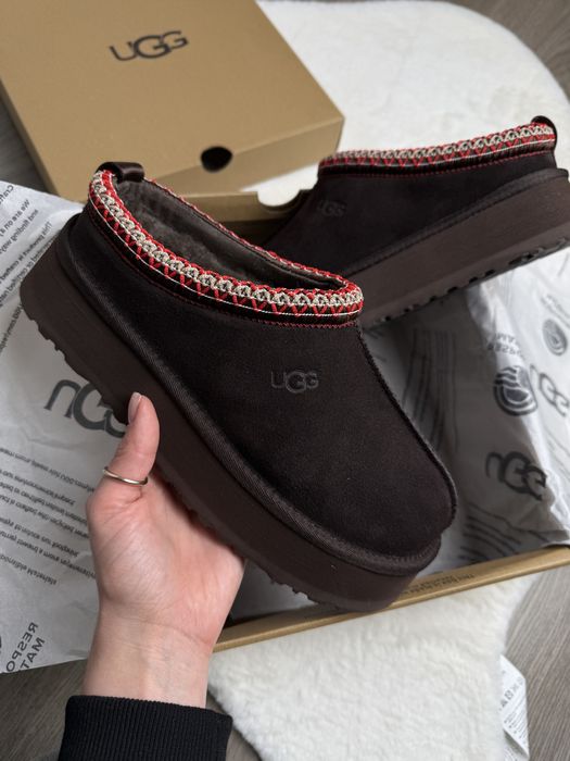 Уггі аг UGG tasman platform угі зимові на хутрі таз dusted cocoa