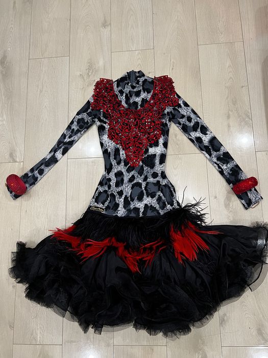 Платье латина для спортивно-бальных танцев