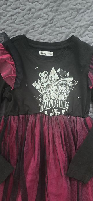 Sukienka monster high z tiulem