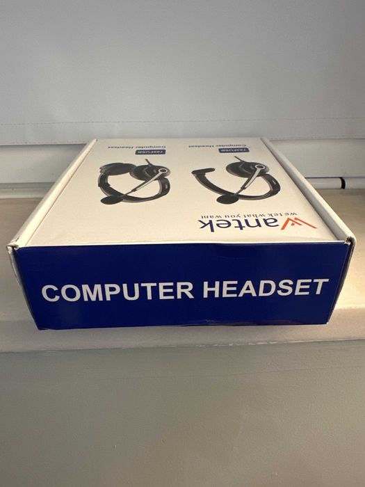 VENDO Headset Profissional Wantek 786FUSB c/ Microfone (NOVO na Caixa)