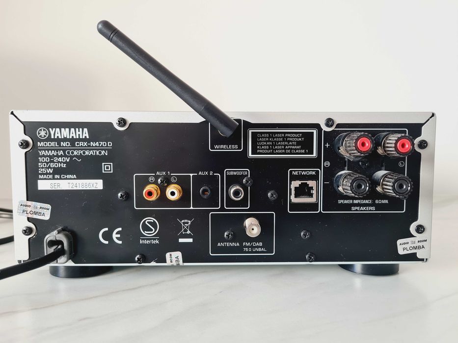 Yamaha pianocraft mcr-n470d CRX-N470D, Bluetooth, mini wieża Hi-Fi