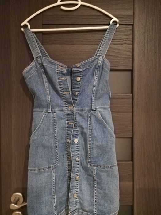 Sukienka jeansowa h&m