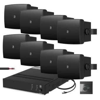 Zestaw audio nagłośnienia na salę gimnastyczną