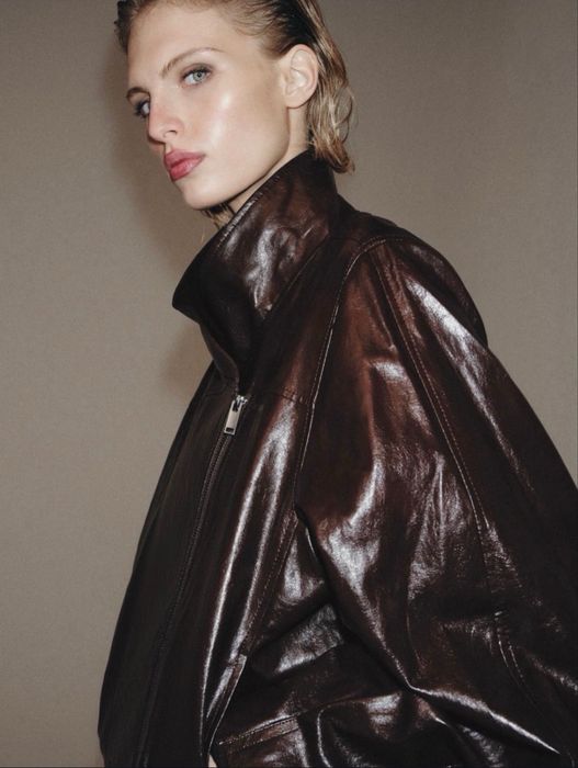 Зара ZARA Куртка косуха кожанка оригінал
