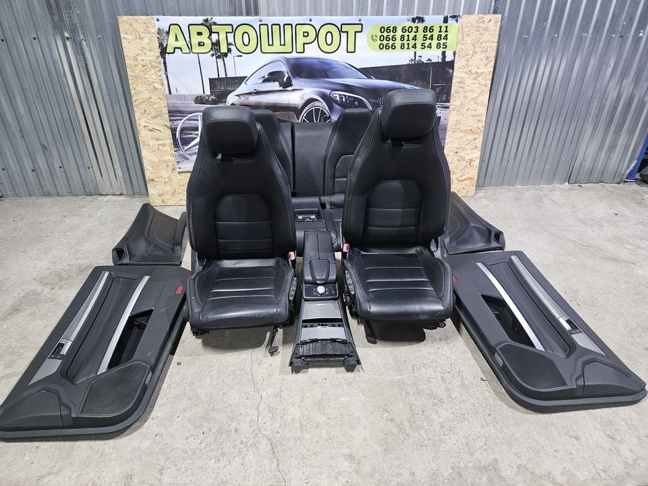 Салон,сидіння,карти Мерседес w207 купе