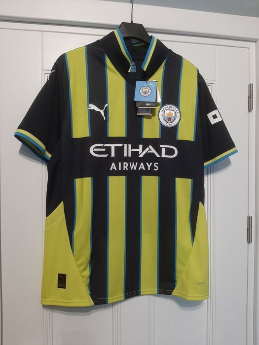 Nowa oryginalna piłkarska koszulka puma manchester City męska
