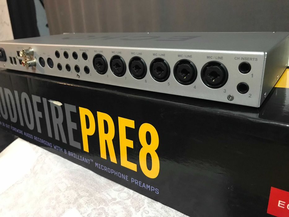 Echo Audiofire Pre 8 – Interface de Áudio FireWire de Alta Qualidade
