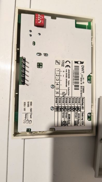 Sterownik kotła Wolf