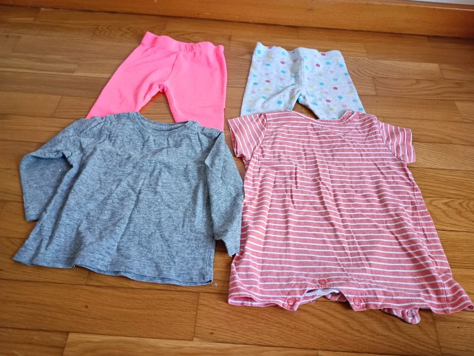 Lote de 22 peças para menina 6- 9 meses