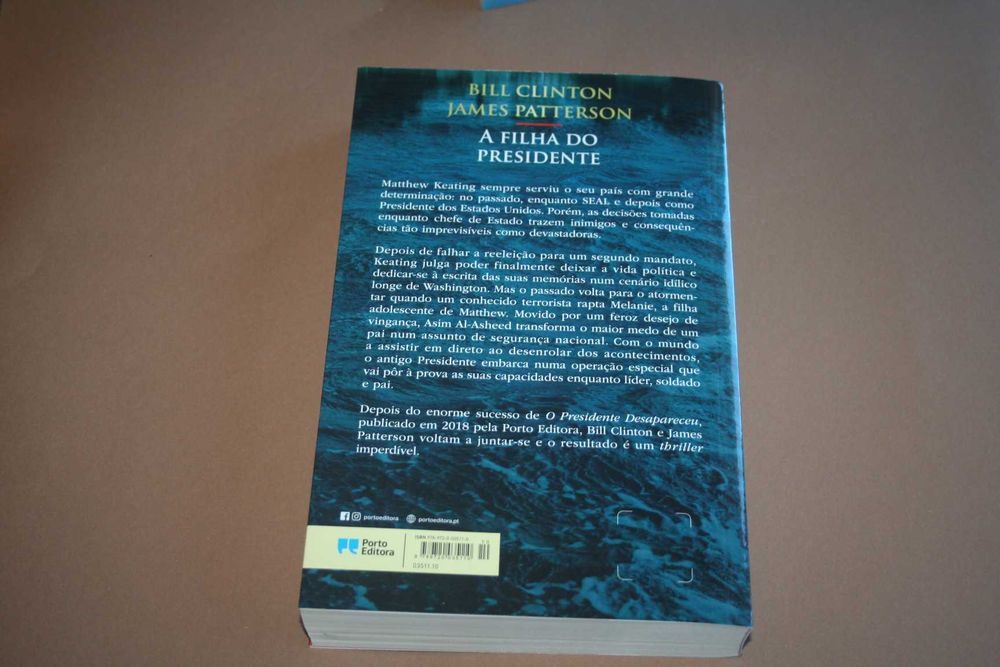 [] A Filha do Presidente, de Bill Clinton e James Patterson