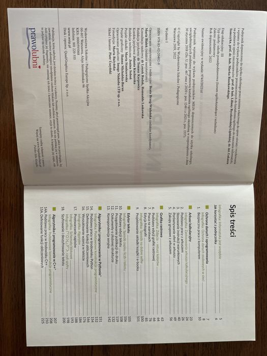 Informatyka 1 Podręcznik