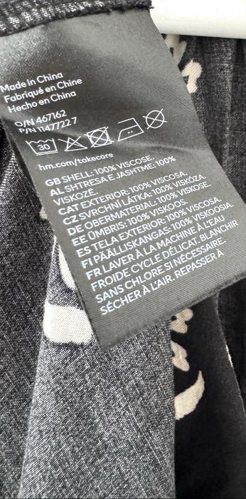 H&M długa sukienka w stylu boho