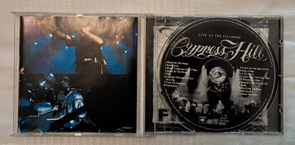 Cypress Hill - Live at the Fillmore (2001) - CD