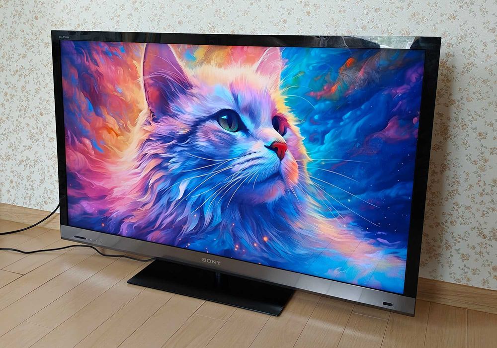Телевізор Sony BRAVIA 46" LED / Full HD 3D / 400 Гц / HDMI / USB