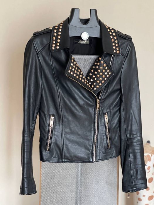 Шкіряна куртка zara