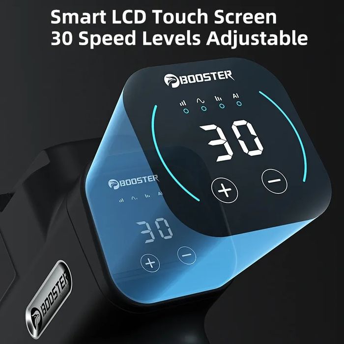 Перкусійний масажний пістолет Booster M2 - D Перкуссионный массаж