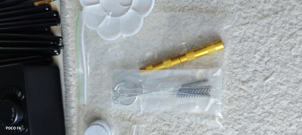 Kit aerografia com pouco uso