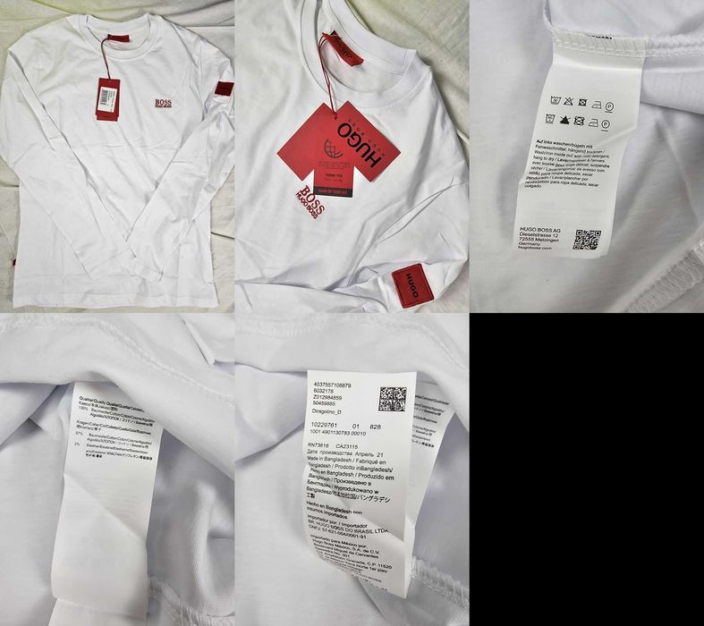 Longsleeve Tommy Hilfiger Hugo Boss nowośc long ralph lauren premium