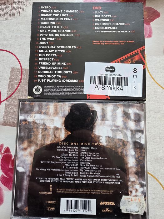 Notorious BIG - Ready to die Life after death zestaw