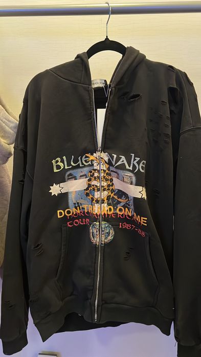 Project GR Blue Snake zip-up