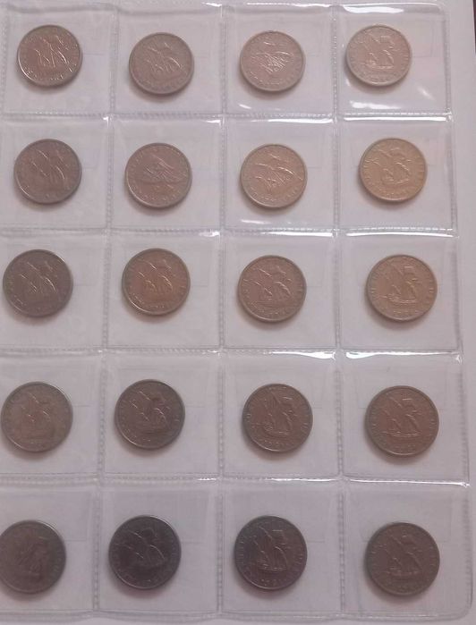 Lote 20 coleções - 5 esc. 1963 a 1986