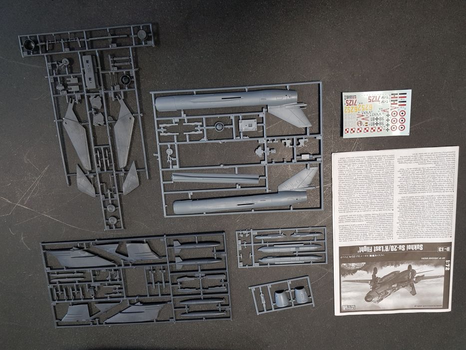 MisterCraft Su-20R model 1:72 ostatni lot Żegnaj Lalunia