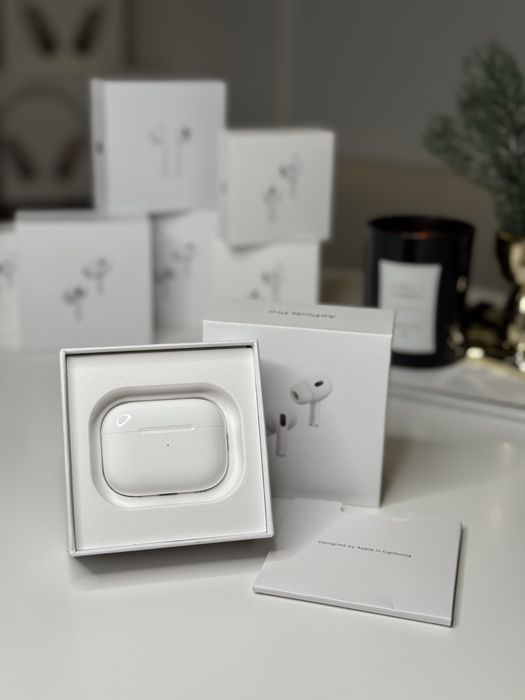 Навушники АірПодс Pro 2 з шумоподавлінням + чохол у подарунок