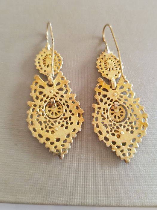 Brincos em prata 925