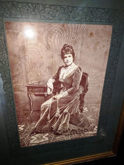 D. Maria Pia Em 1895 Cliché Bobone