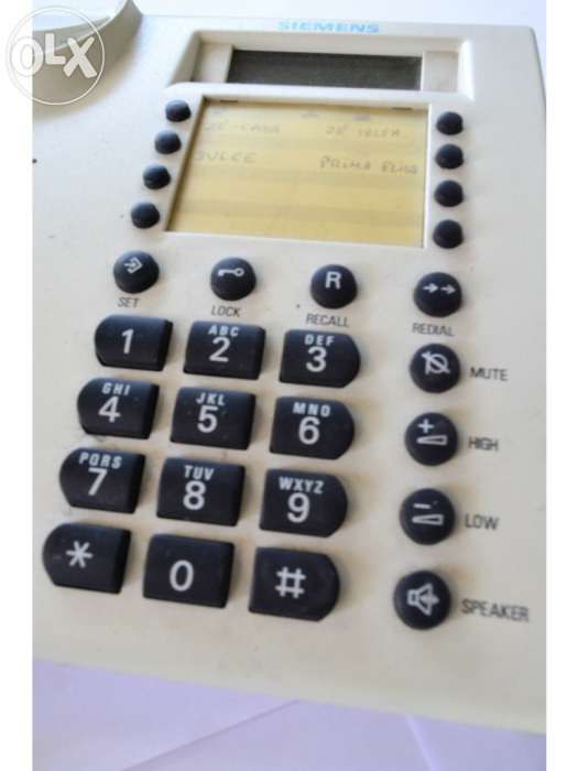 Telefone Siemens64729605413761123