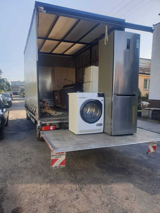 Przeprowadzki Grudziądz i okolice. Samochody z windami. 24/7