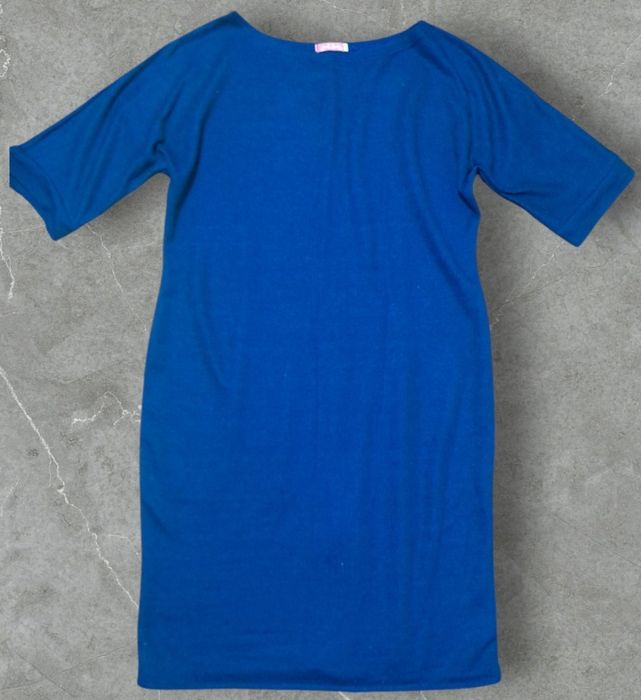 Синє жіноче плаття