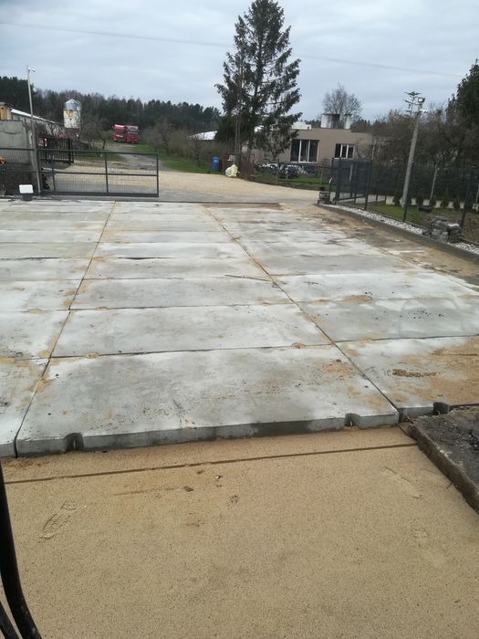 Prace ziemne układanie płyt yumbo drogowe wykopy rozbiórki