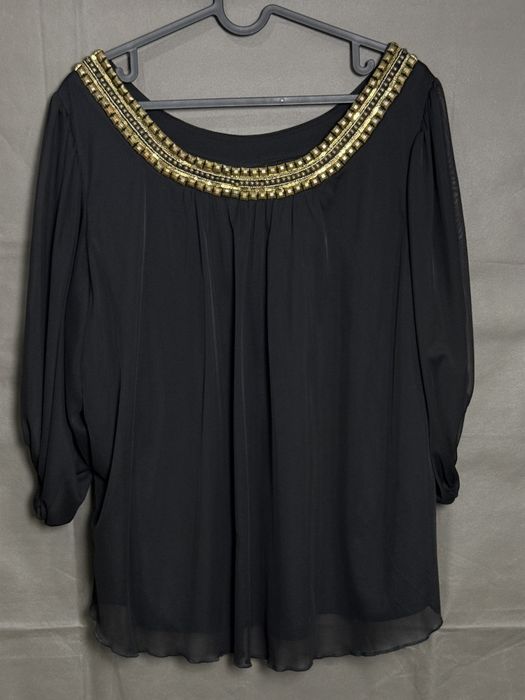 Czarna bluzka damska L