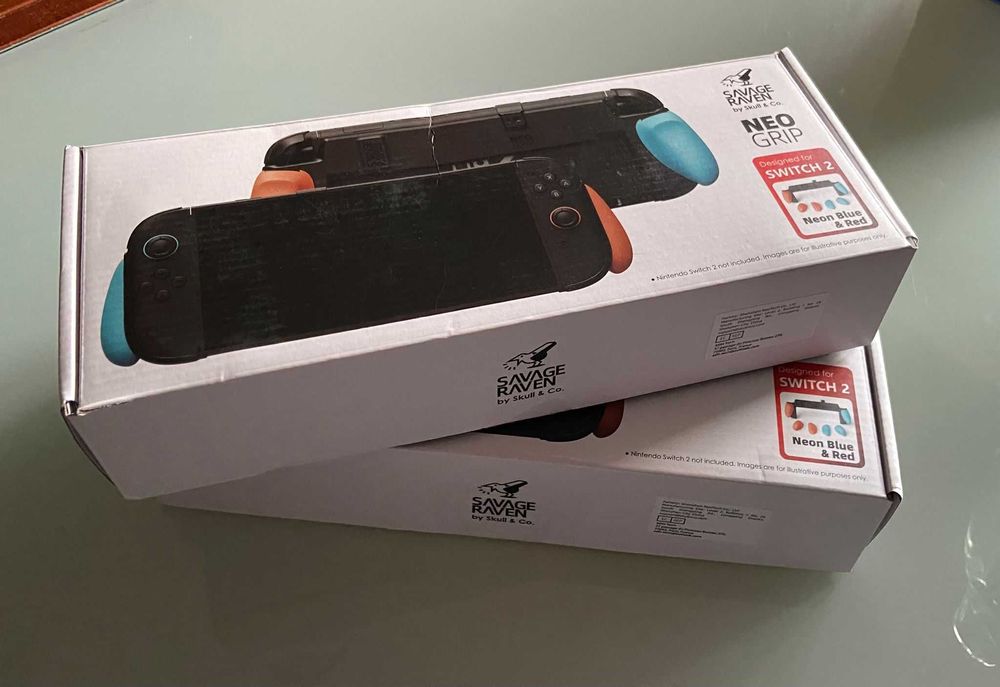 NeoGrip Savage Raven p/ Nintendo Switch 2 – Novo e Selado
