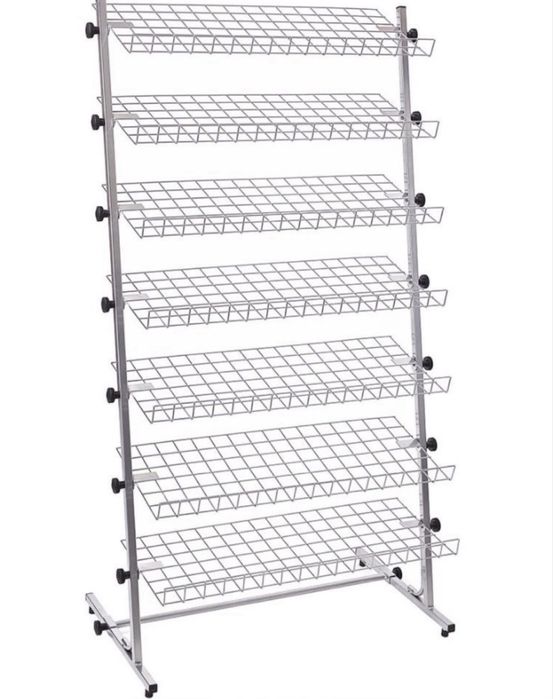 Stojak metalowy 7 półek