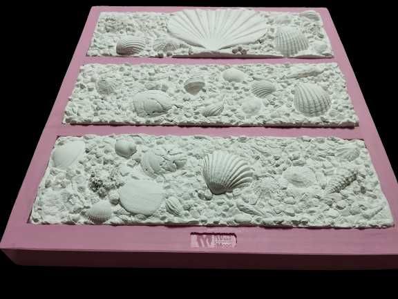 Molde revestimento placas 3d Ocean