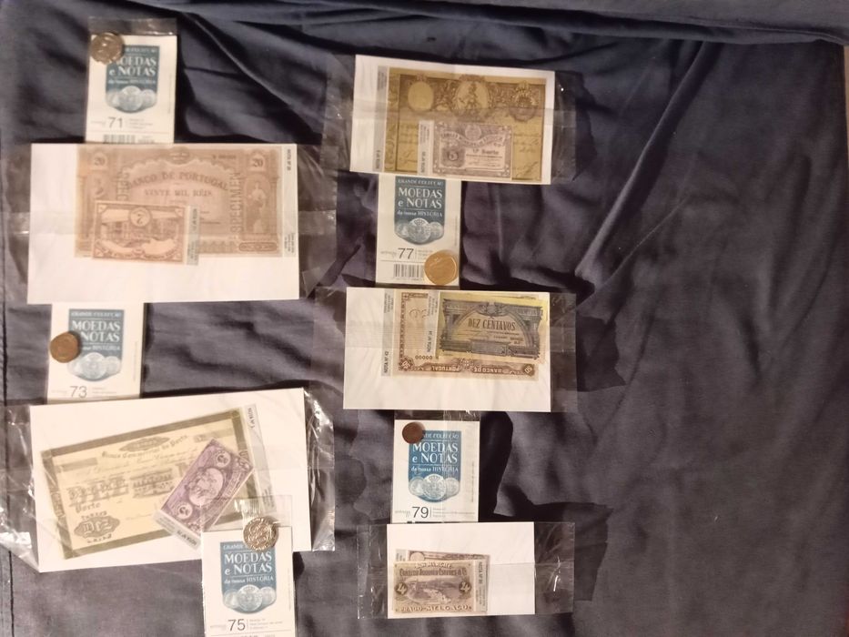 Grande Coleção Moedas e Notas da Nossa História (Jornal de Notícias)