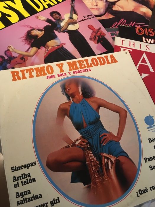 Lote 8 Lp's vinil - Paul Mauriat, Eartha Kitt, Disco Samba, Gipsy