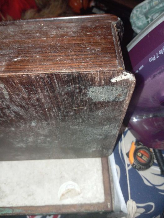 Caixa madeira lenços