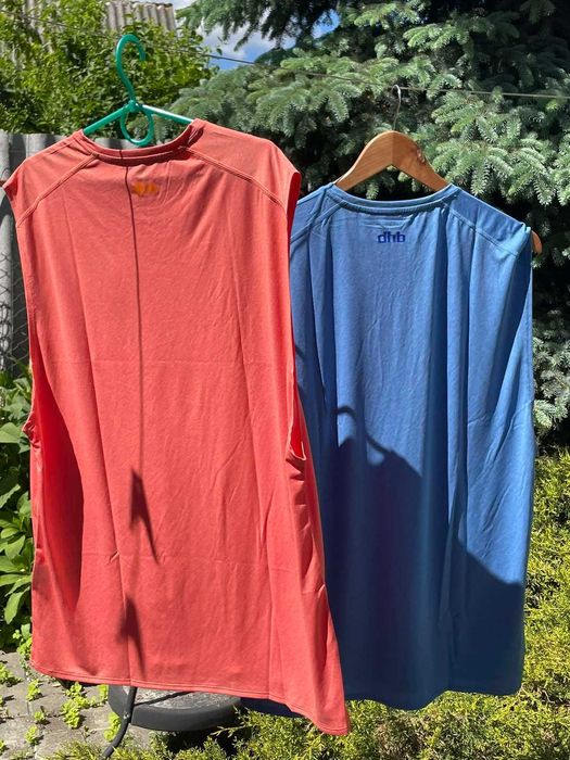 2шт Чоловічі майки для спорту бігу XXL DHB run apparel